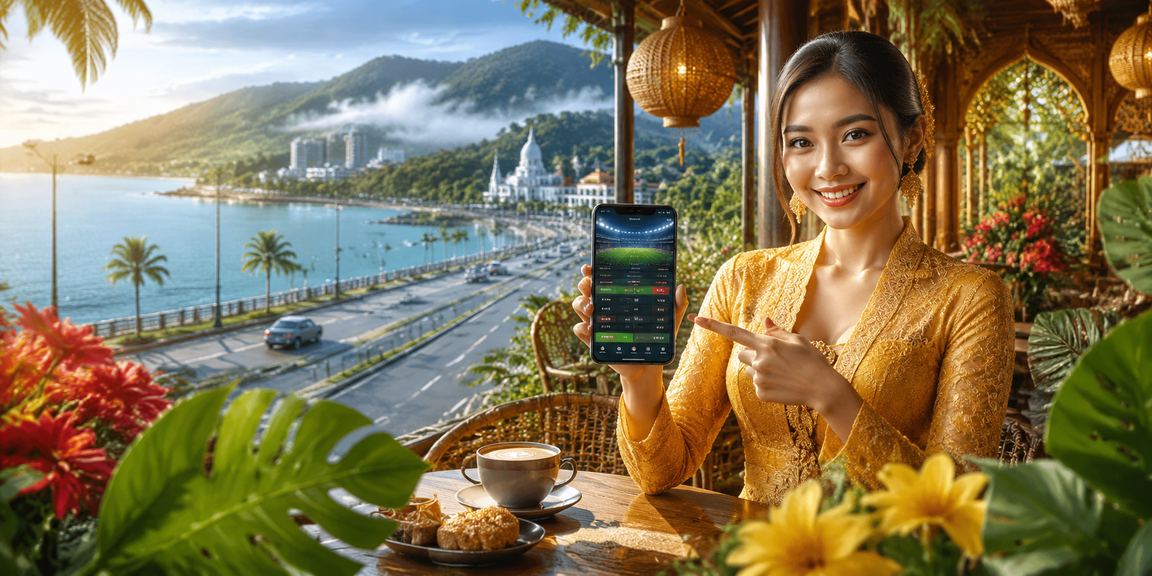 Pengguna Kuantan mengakses platform sukan mudah alih 4g93 dengan gaya tempatan